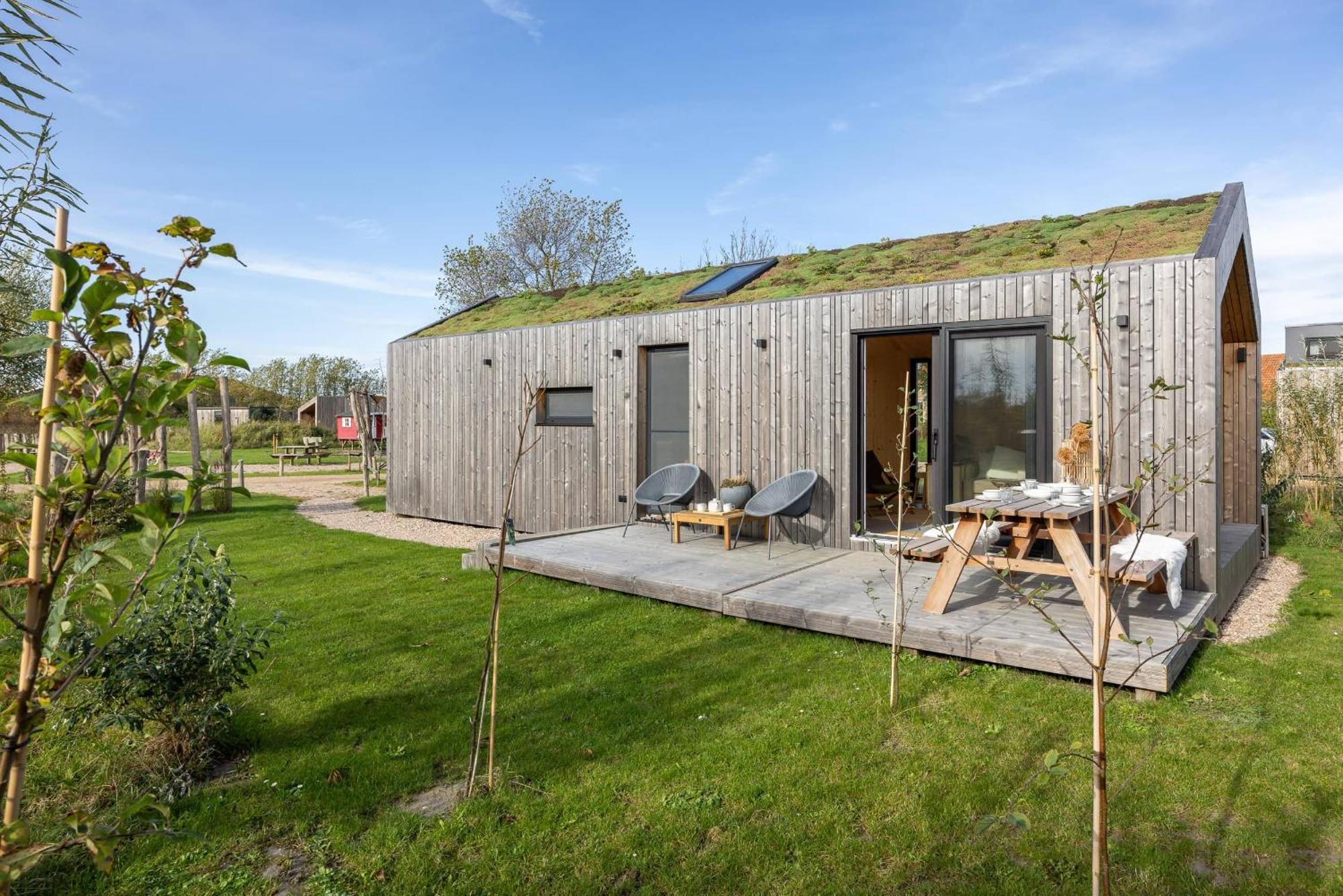 Hello Zeeland - Zeeuwse Liefde Tiny House 3 فيسْتكابيلي المظهر الخارجي الصورة