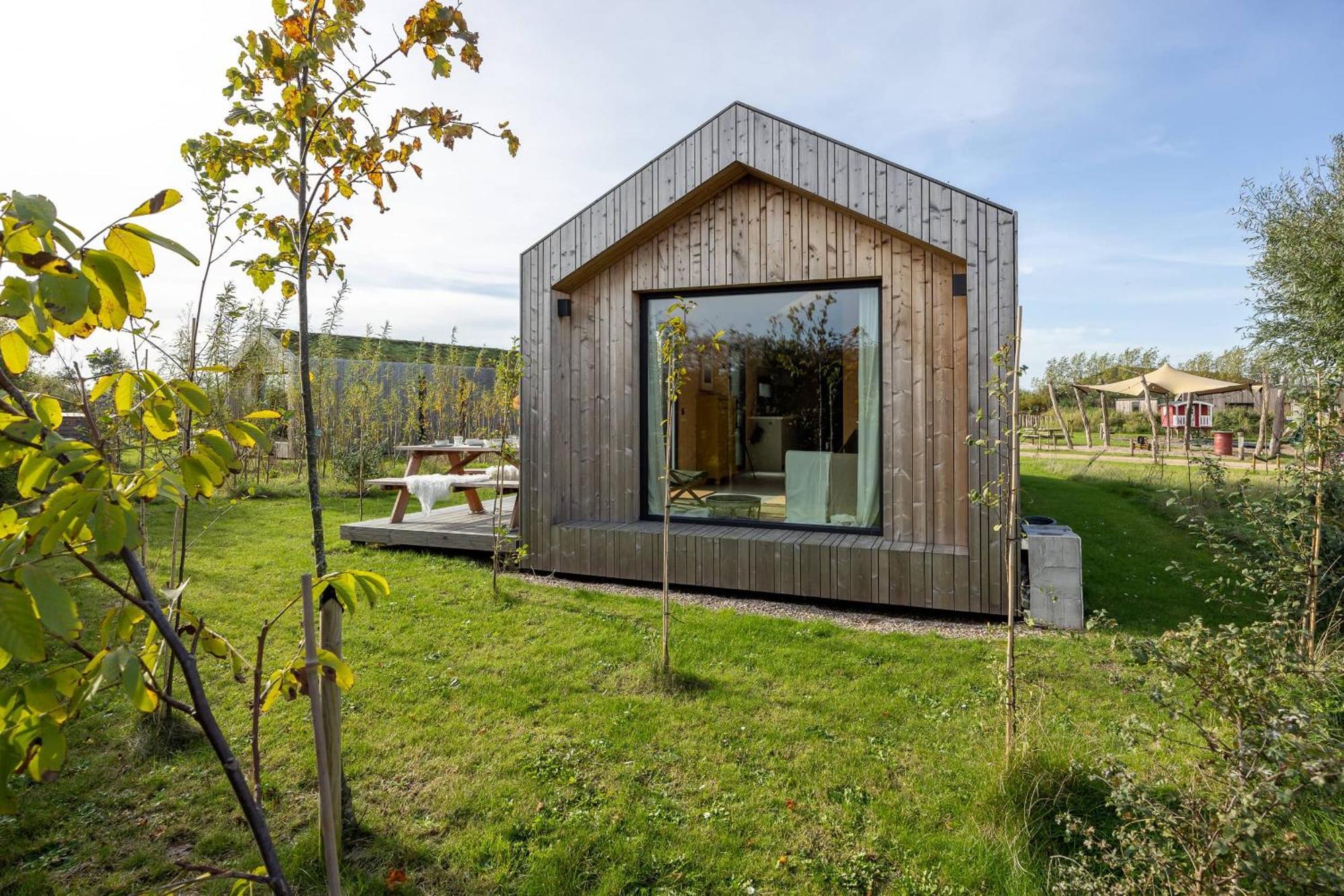 Hello Zeeland - Zeeuwse Liefde Tiny House 3 فيسْتكابيلي المظهر الخارجي الصورة